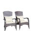 Chaise de patio avec coussins (coussin gris)-638318074-638318072