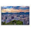 «Sunset Over Séoul» par Rick Berk, art mural en verre acrylique-955529597