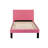 Chenevert Vegan Leather Platform Bed-940773814-940773813