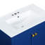 Meuble-lavabo bleu Riannon