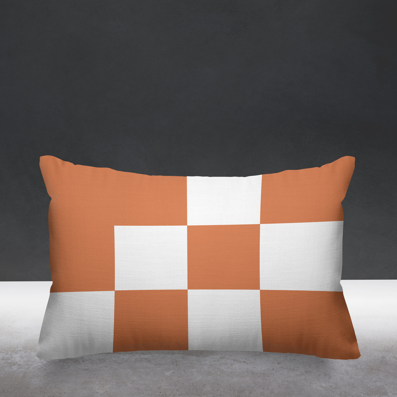 York Geometric Indoor/Outdoor Throw Pillow, Nude