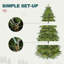Arbre de Noël épinette pré-éclairé-1201138075