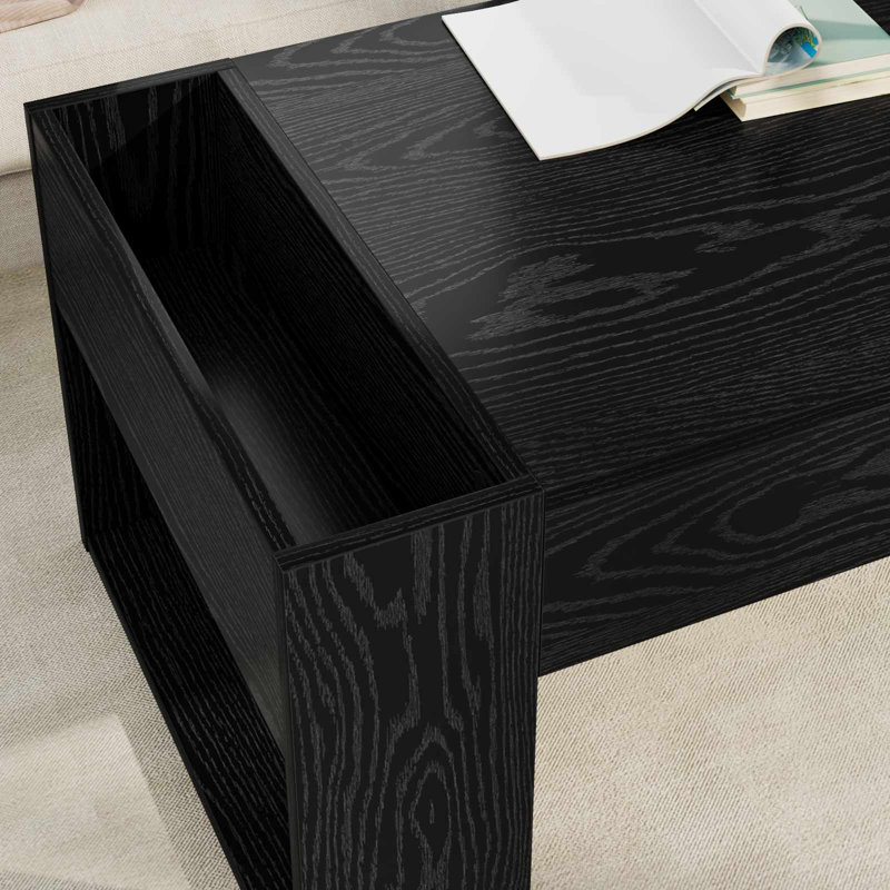 Coffee Table, Black Oak
