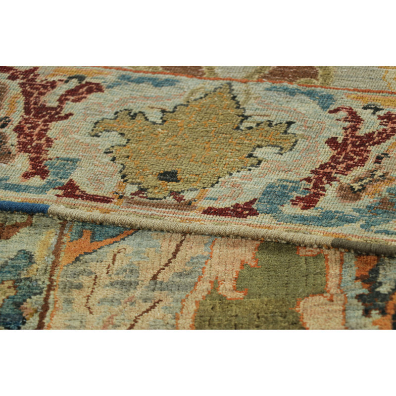 One-of-a-Kind 2'7x10'11 Hand Knotted Area Rug
