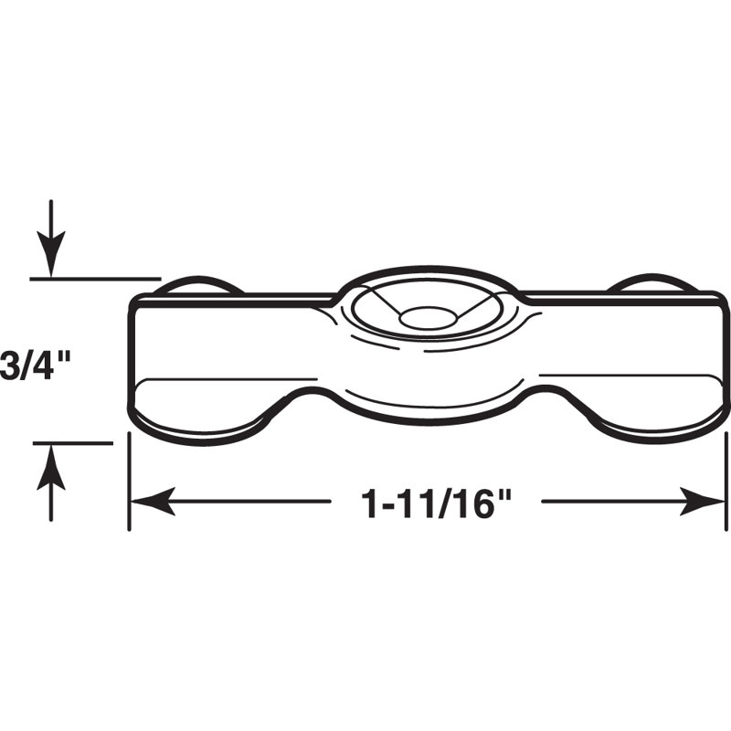 Nickel-Plated Double-Wing Flush Clips