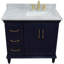 Ensemble de meuble-lavabo simple 37 po Lobardy-915743846