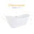 Vansza 67'' x 31.5'' Soaking Acrylic Bathtub