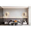 Shulin 3-Light Spiral-shaped Flush Mount Wall Sconce-1264650767-1262036128