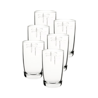 Libellules Highball Glass