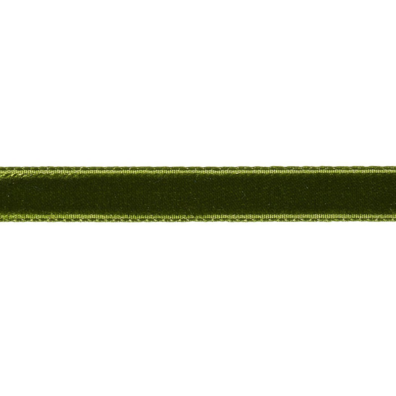 Velvet Tape Narrow, Moss