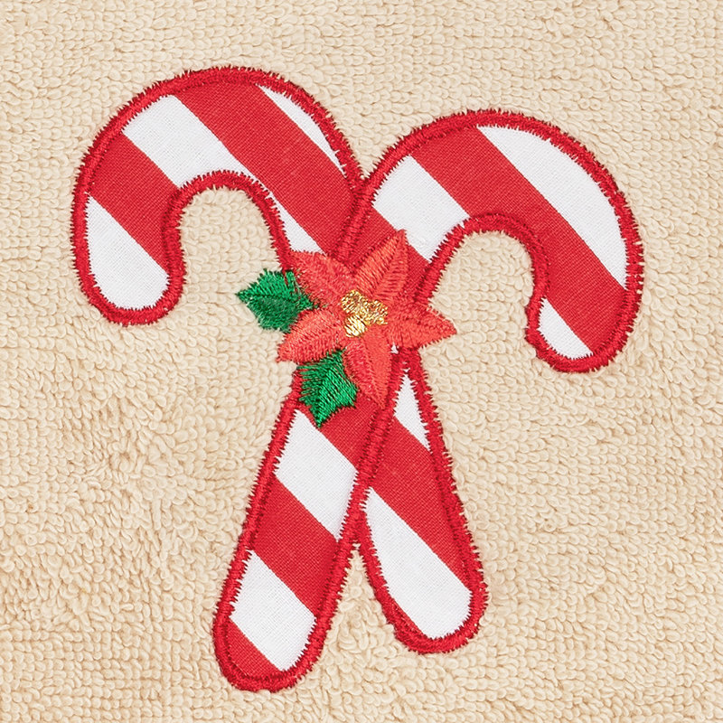 Christmas Hand Towels Midweight Hand Towel, Sand
