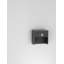 Black Integrated LED Outdoor Flush Mount