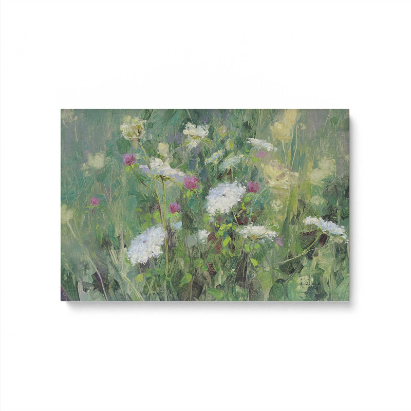 Impression sur toile Dreamy Wildflower Escape, H 24 po x l 36 po x P 1,25 po, Toile tendue