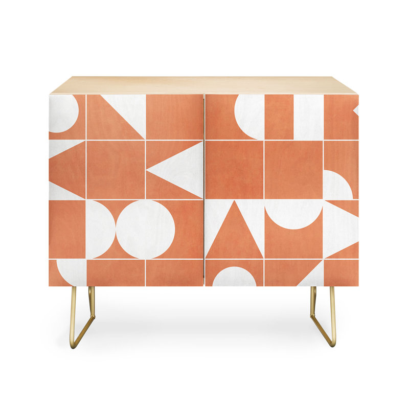 Cavon Accent Cabinet, Gold