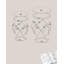Alieya Glass Top Frame Nesting Tables-782673039