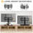Universal Swivel TV Stand for 32 to 65 inch