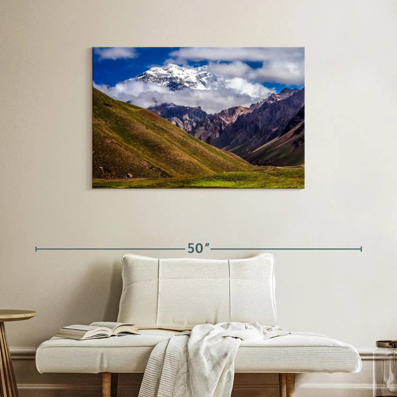 Harpa Cloudy Aconcagua, 26" H x 39" W
