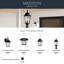 Allmon Beveled Lantern Head