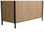 Armoire de salle de bain autoportante 46,88 "en café clair, unité de rangement moderne en contreplaqué avec portes à fermeture douce