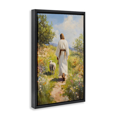 Cadre flottant «Jesus Leaving the Sheep», design par LSR Design Studio