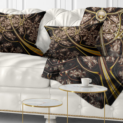 Coussin lombaire abstrait