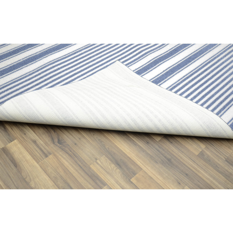 Tapis bleu Haddon