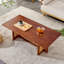 Table basse rectangulaire en bois massif imitation vent de style chinois