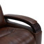 Fauteuil inclinable pivotant en cuir 31,5 po-1577146354