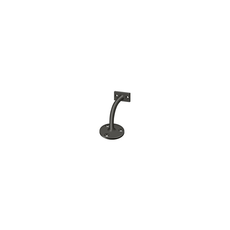3.25" Projection Light Duty Hand Rail Bracket, Oil-Rubber Bronze