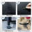 4 Drawer Dresser for Bedroom, Narrow Chest of Drawers, Wooden Top and Study Iron Frame 18"x37.5"-(WxH)