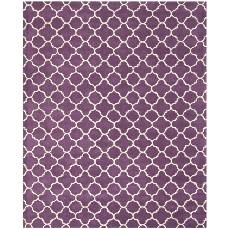 Carolene Hand Tufted Wool Geometric Rug