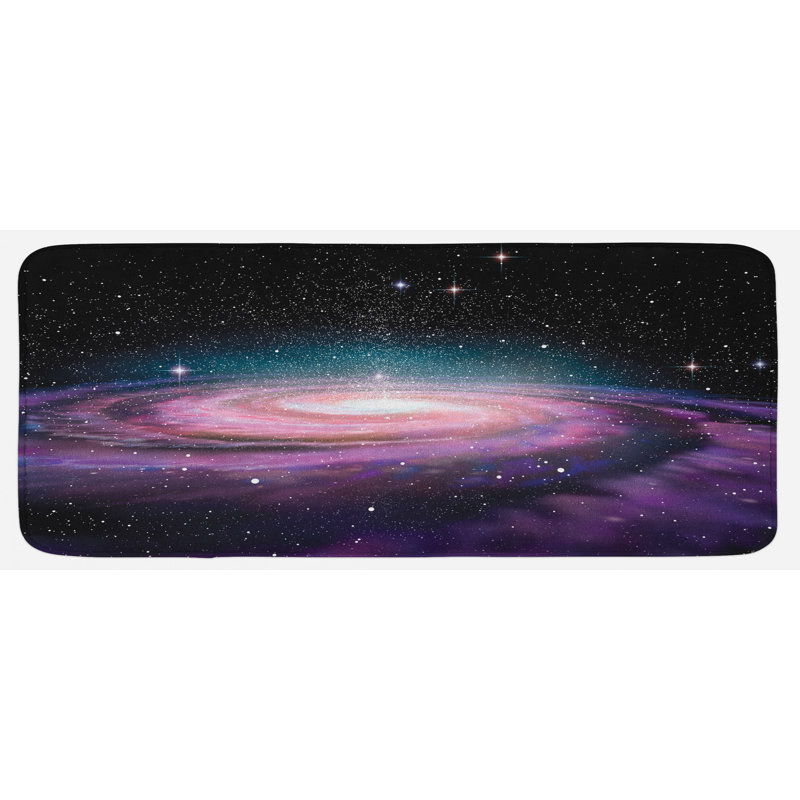 Tapis de cuisine galaxy
