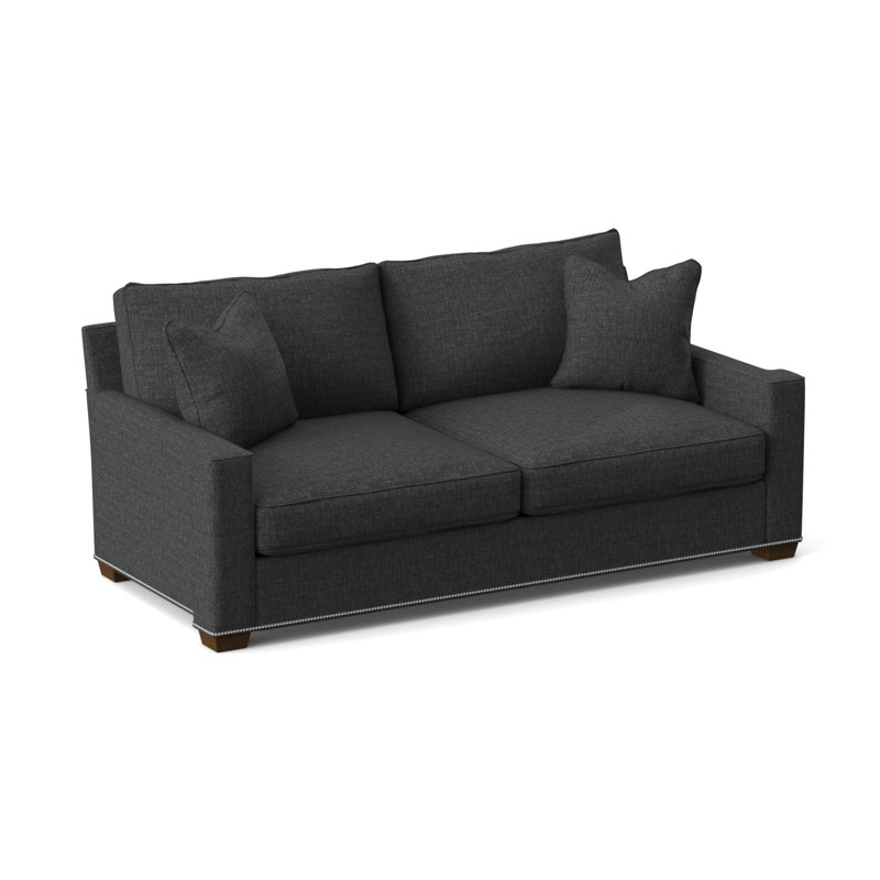 Colton Sofa, Black Polyester 71551L84, Bridgeton