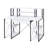 Writing Desk With One Drawer And 8 Open Compartment(Desk)-94013389-94013388