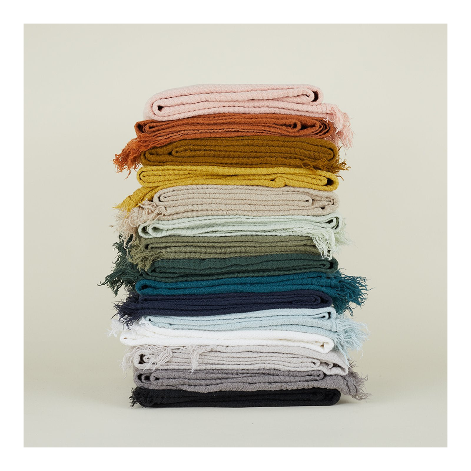 Simple Throw Blanket, Terracotta, 70" L x 50" W