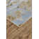 Tapis de style industriel en polypropylène / polyester à motif abstrait Crowford