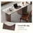 62.99"Minimalist Sintered Stone Desktop Rectangular Desk-1917852547