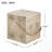 Outdoor Square MGO Side Table with Simulated Braided Cord