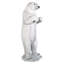 Grande statue de jardin ours polaire arctique