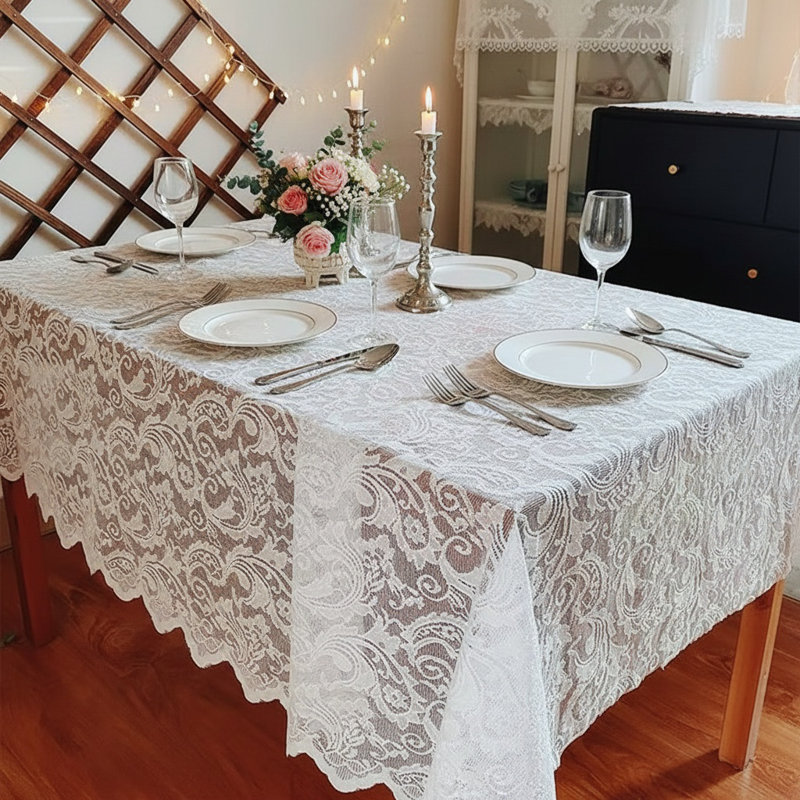Nappe en dentelle Ins Style Elegant