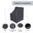 Outdoor Rattan Recliner Chair Patio Cover