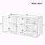 Grand buffet à 4 portes avec rangement-1745031332