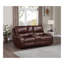 Causeuse inclinable manuelle Keily - brun foncé