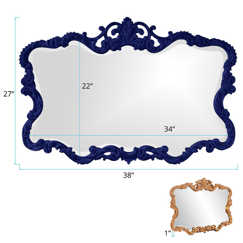 Talida Arch Mirror, Navy