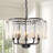 Friedhardt 5-light Crystal Chandelier With Flower Shades