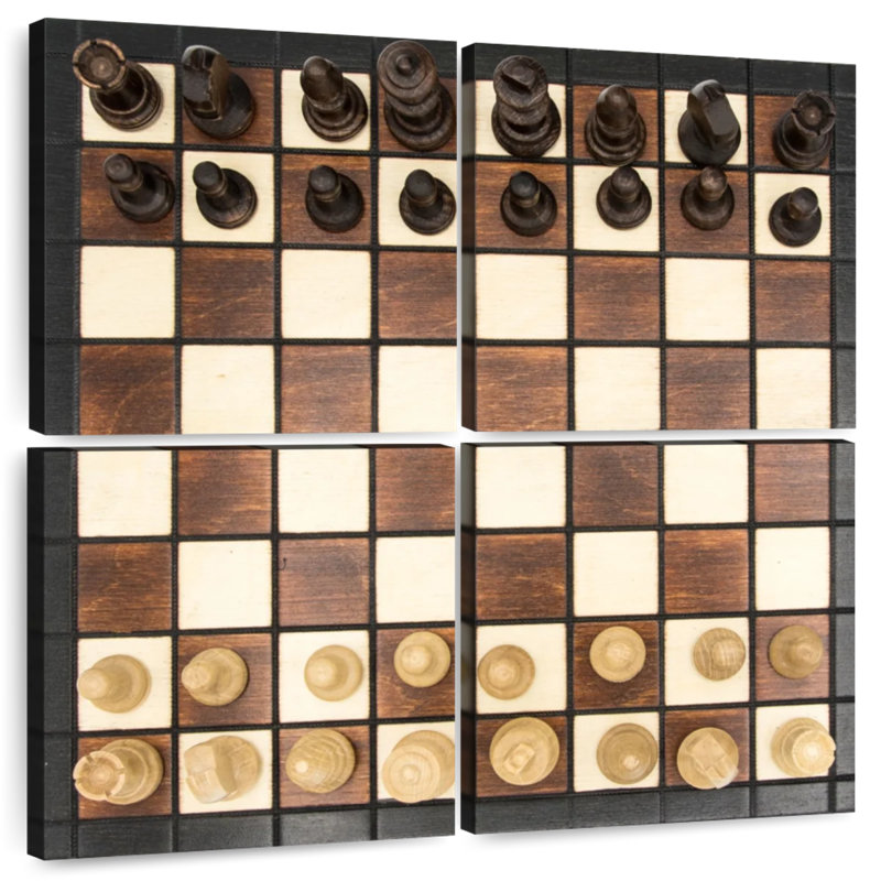 Jeu de société, H 57 po x l 57 po