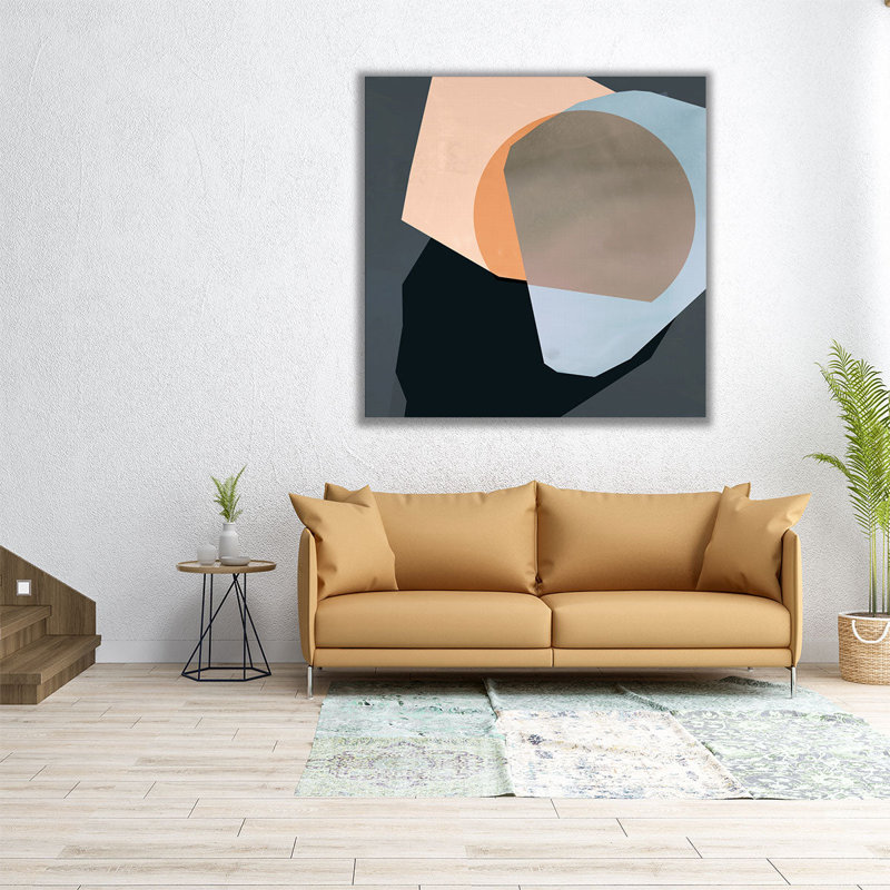 Essentially Minimal III - reproduction d'art sur toile, H 12 po x l 12 po