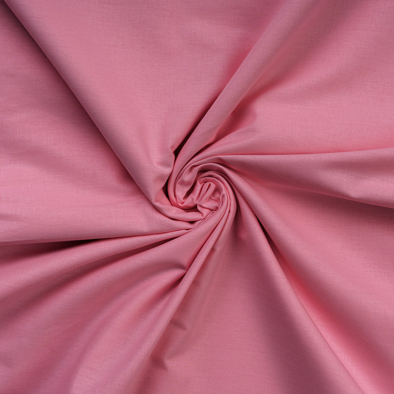Premium Dusty Rose Single Fitted Sheet, 38 x 79 x 11.8 inches | 100% Cotton Ranforce, 155 Thread Count | Soft, Breathable, Machine Washable at 86°F | Ideal for Cozy Bedrooms, Luxurious Comfort