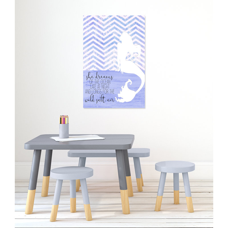 Adhésif décoratif She Dreams, H 36 po x l 24 po x P 1,5 po, Canevas