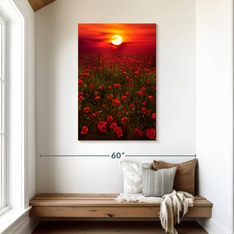 Harnek Warm Sunset Meadow, 45" H x 30" W
